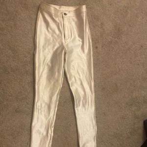 American Apparel Disco Pant White